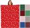 9 Pcs Christmas Throw Blankets Bulk Soft Christmas Fleece Blanket Reindeer Santa Snowman Snowflake Plaid Holiday Printed Xmas Flannel Blanket for Warm Winter Bedding, Couch and Gift 50" x 60"